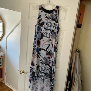 karen kane hi-low dress